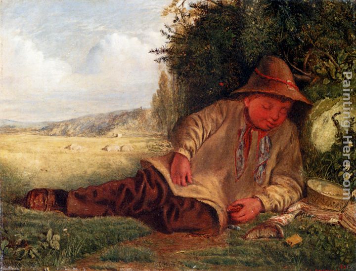 Afternoon Rest painting - James Smetham Afternoon Rest art painting